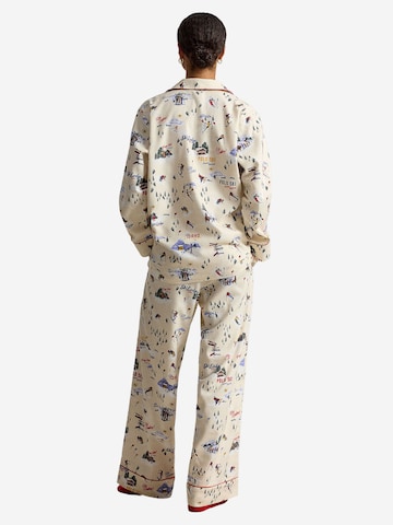 Polo Ralph Lauren Pyjama ' Madison - Cozy Flannel ' in Gemengde kleuren