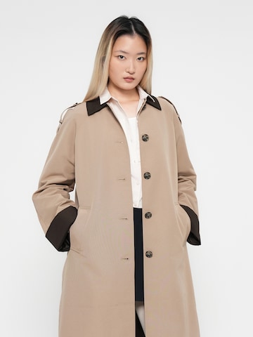 VERO MODA Демисезонное пальто 'VMLUCIAMARIA' в Коричневый