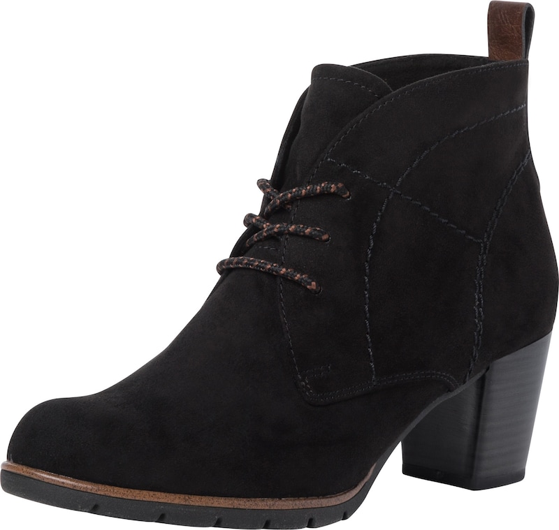 MARCO TOZZI Schnürstiefelette in Schwarz MARCO TOZZI Schnürstiefelette in Schwarz