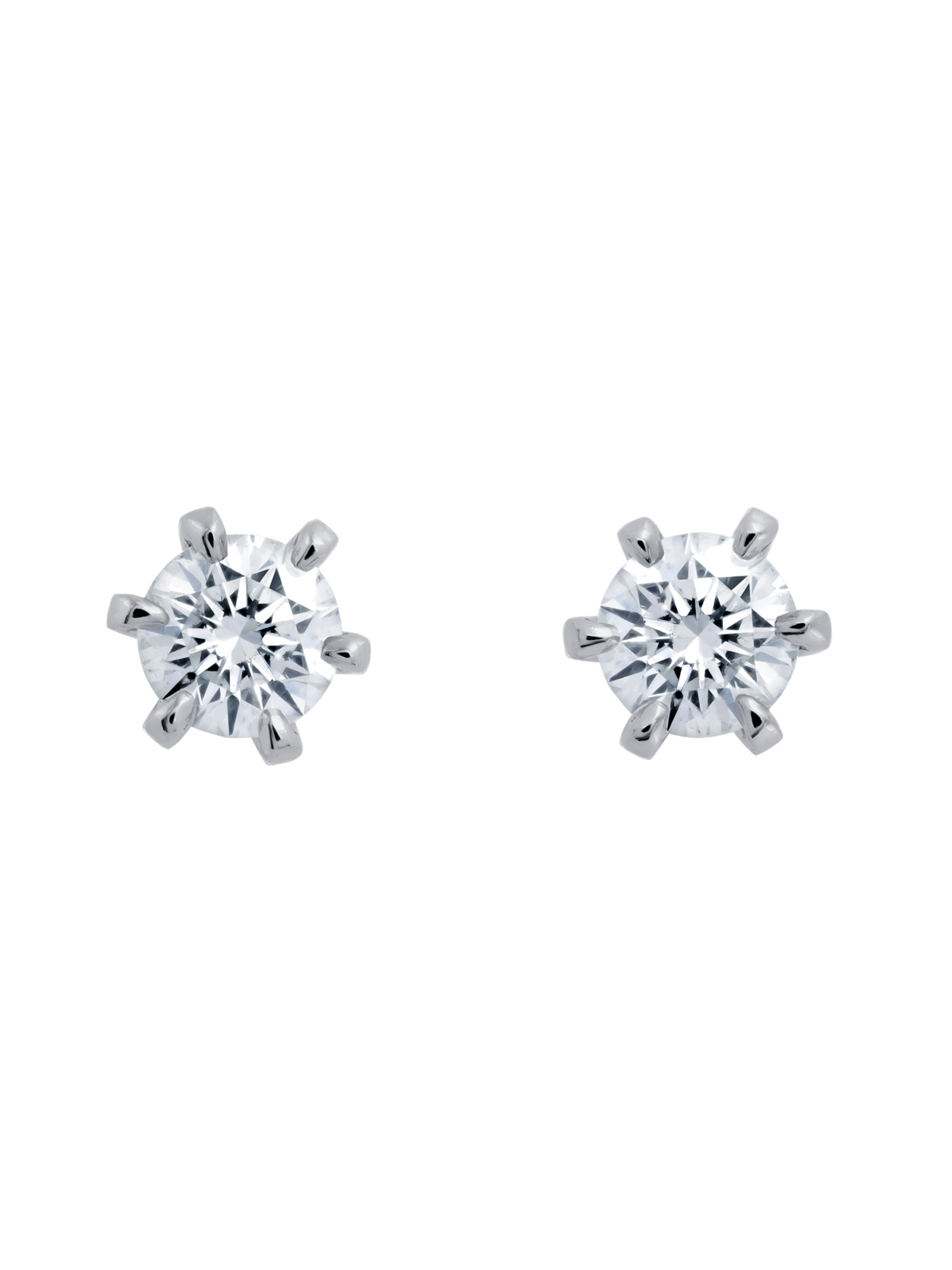 57emozioni Earrings 'Diamond' in Silver: front