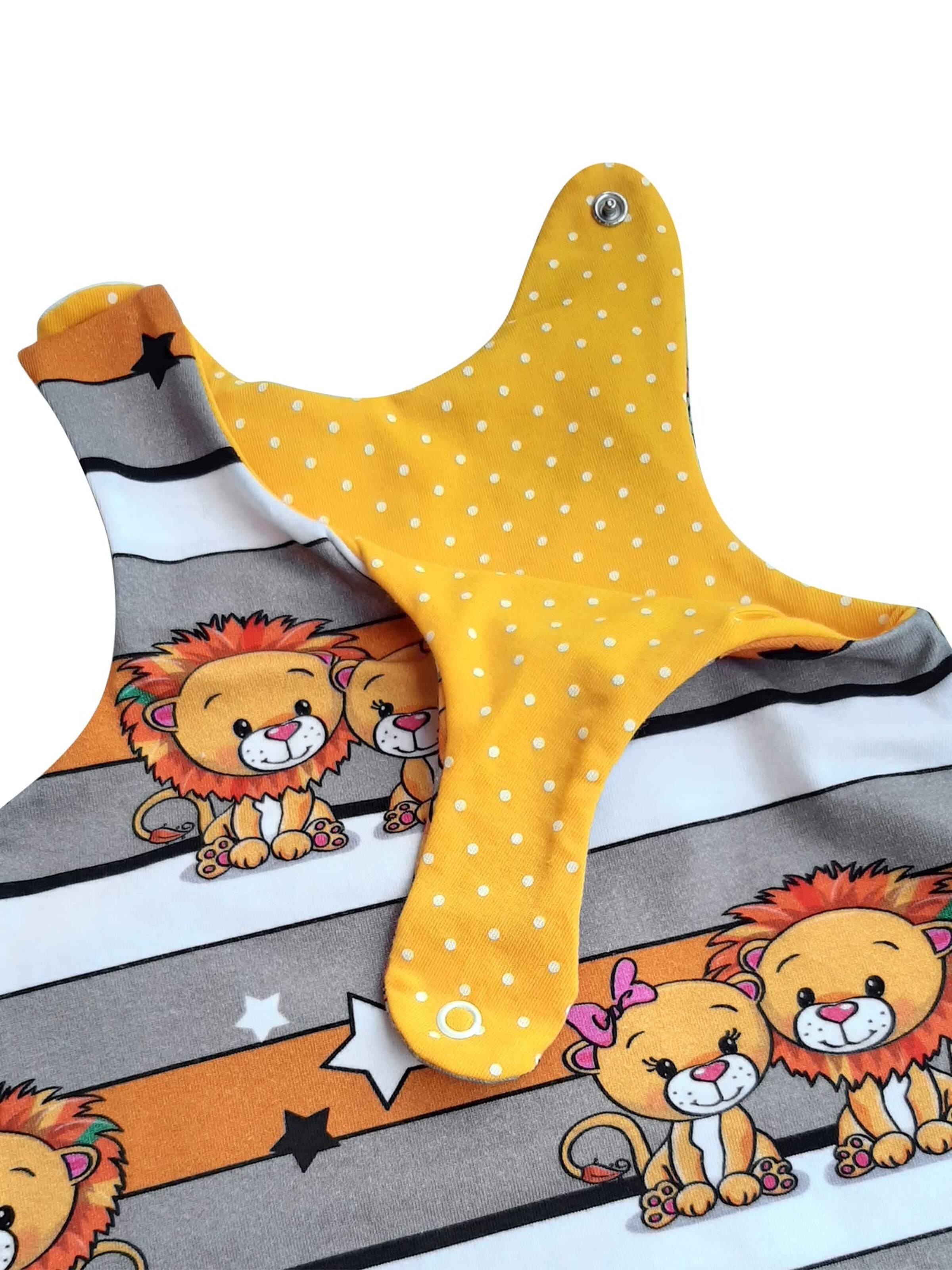 Land-Juwelen Strampler in Grau