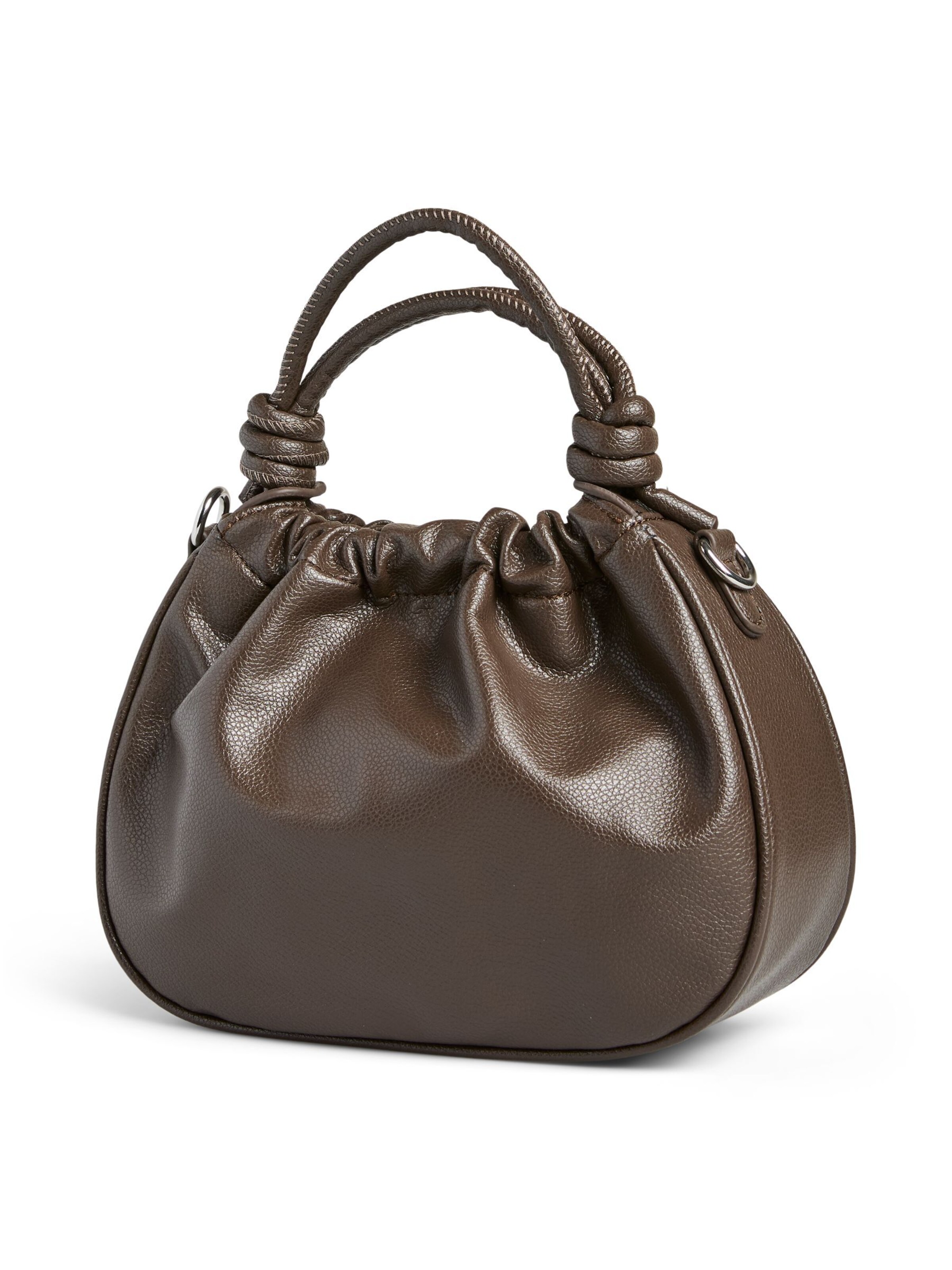 PIECES Handtas in Bruin