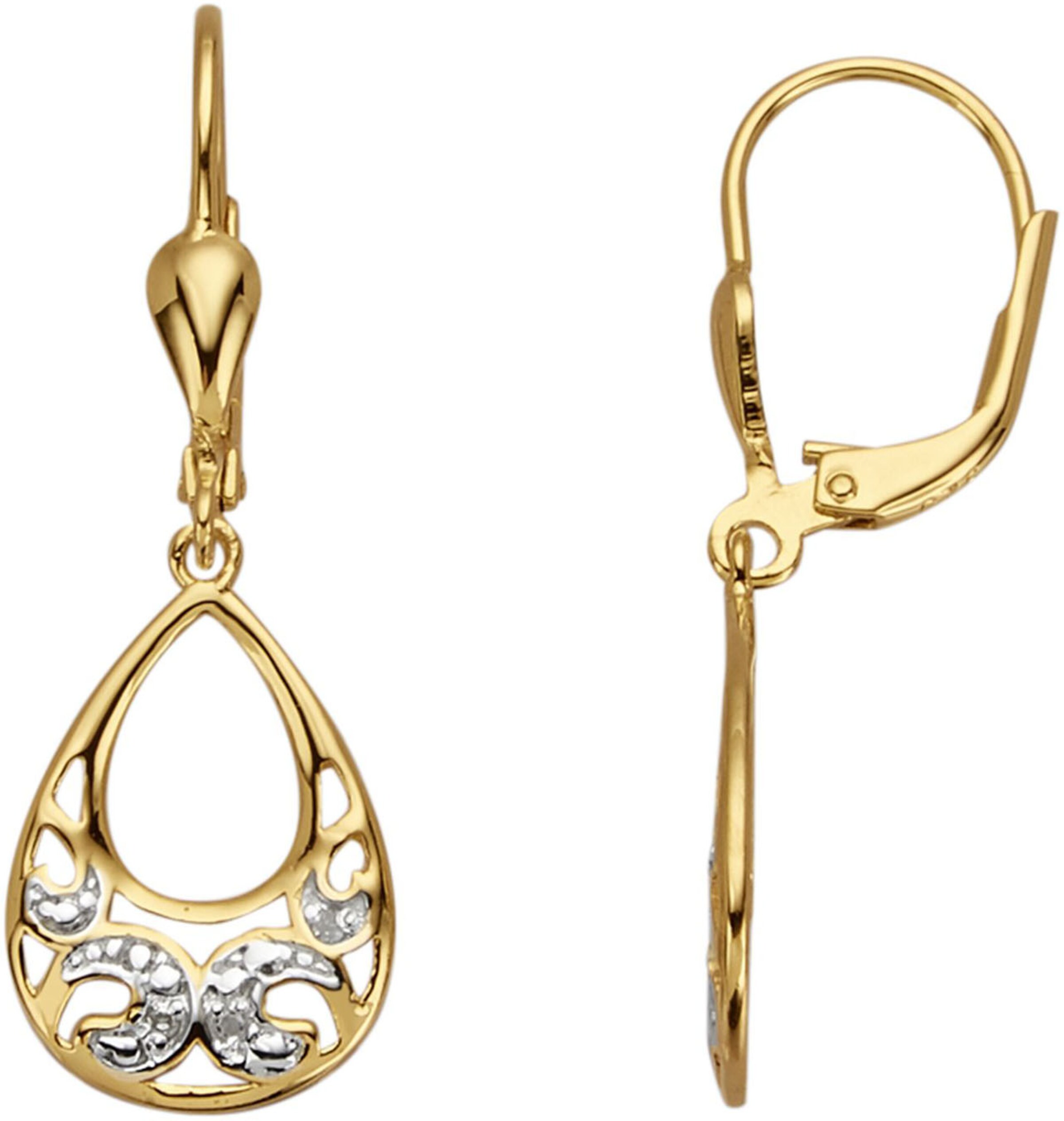 FIRETTI Earrings in Gold: front