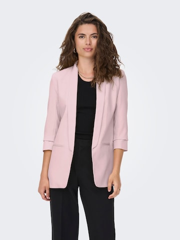 Blazer 'Elly' ONLY en rose : devant