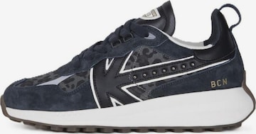Baskets basses 'Detroit Glam' Kaotiko en gris : devant