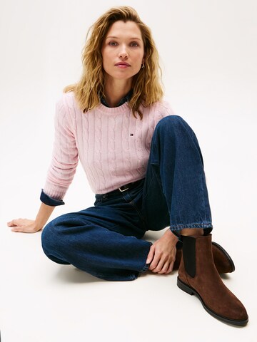 TOMMY HILFIGER Chelsea Boots in Braun