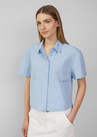 s.Oliver Bluse in Blau: Vorderseite