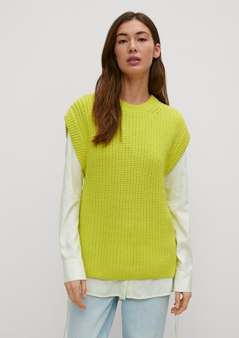 comma casual identity Sweater in Green: front