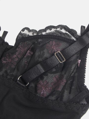 ORGANZA Lingerie Negligée 'Babydoll' in Schwarz
