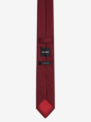 OLYMP Tie in Red