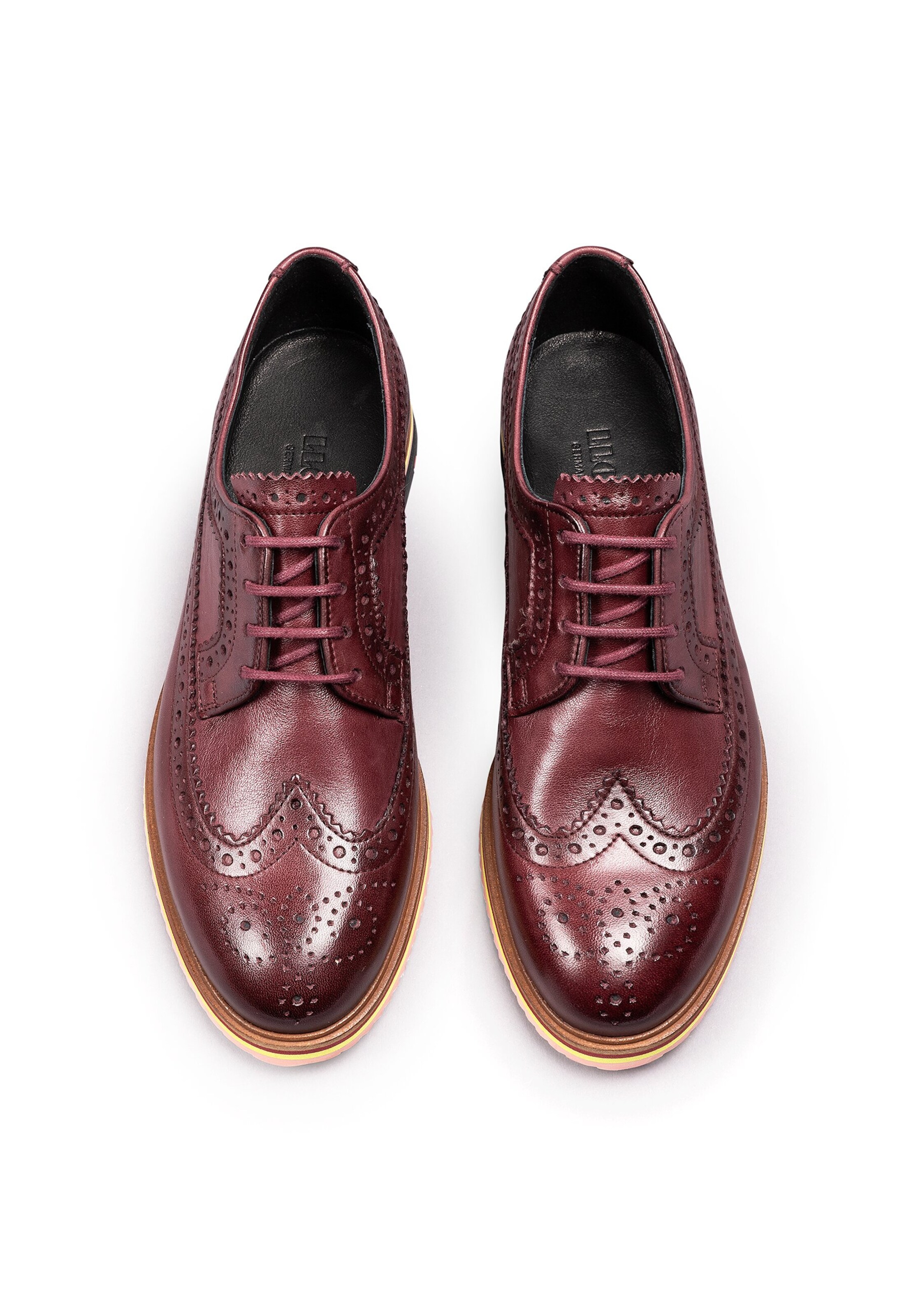 LLOYD Lace-up shoe in Red