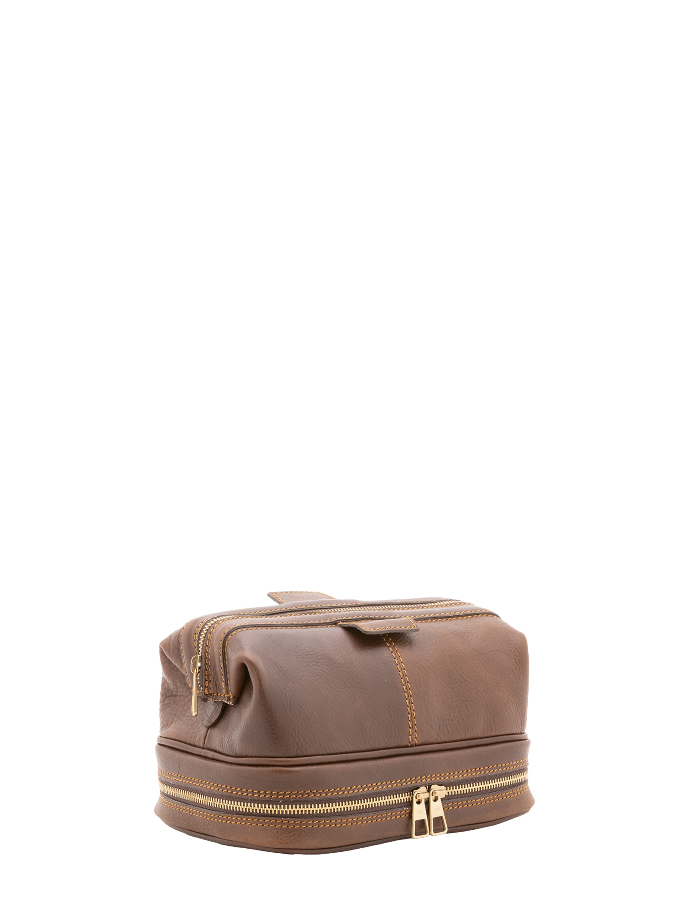 Viola Castellani Clutch in Brown: front