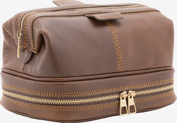 Viola Castellani Kosmetiktasche in Braun: Vorderseite