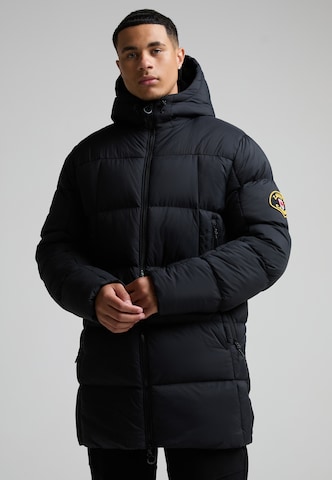 Zavetti Canada Winterjas 'MORRITARRO' in Zwart: voorkant