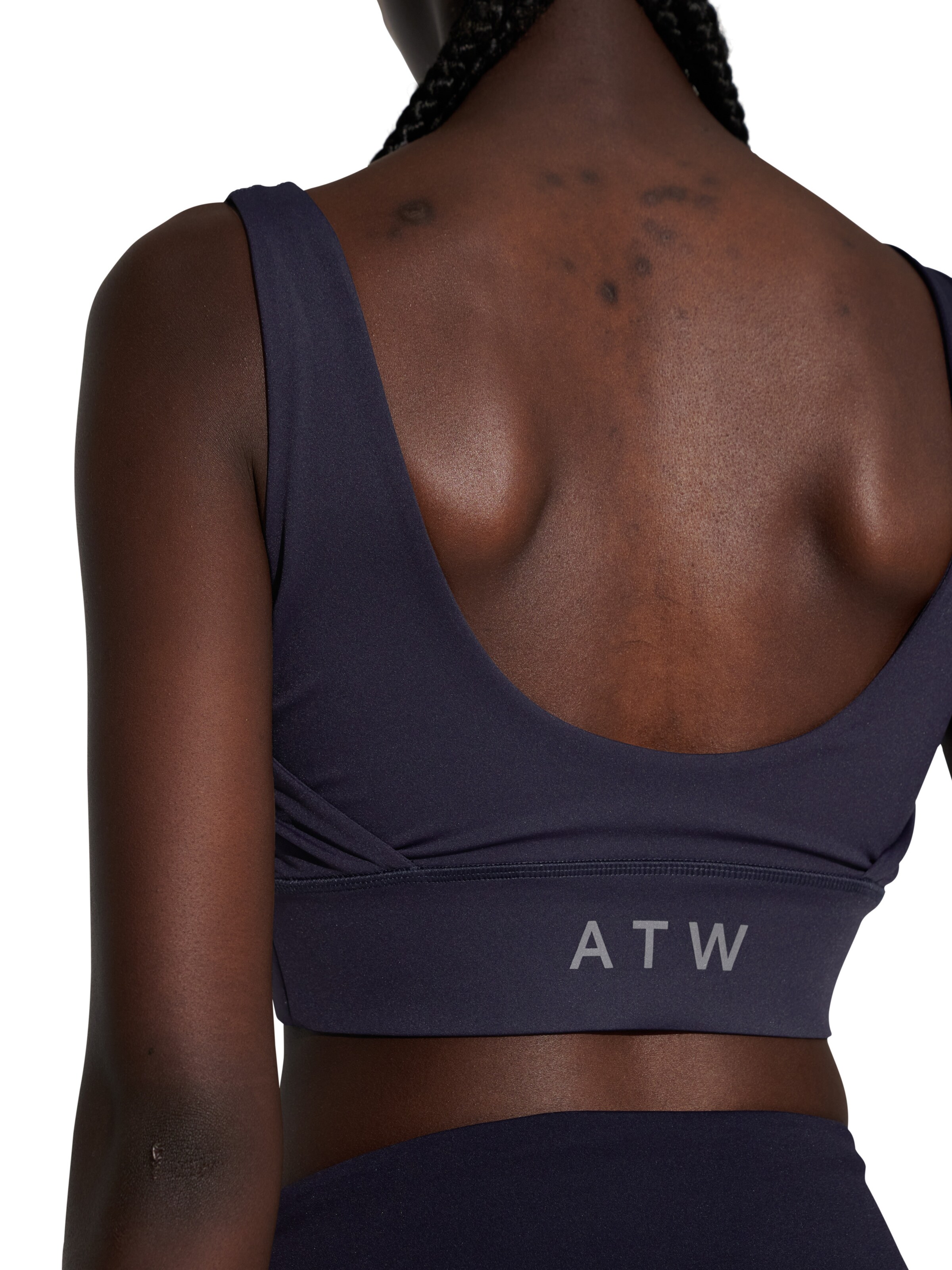 HALO Bustier Sporttop in Blau