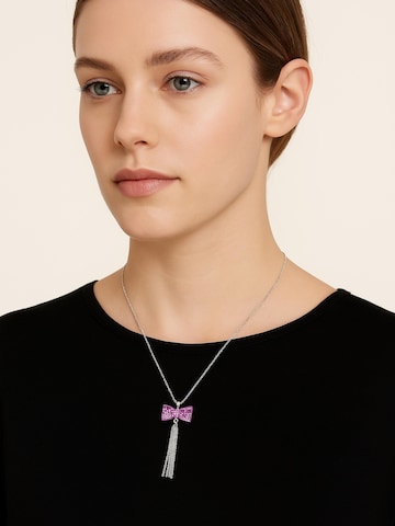COLLEZIONE ALESSANDRO Necklace 'Steffi' in Pink: front