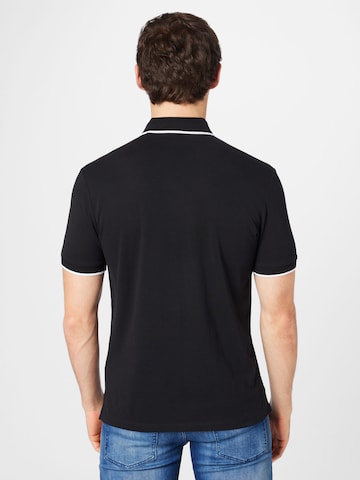 HUGO Red Poloshirt 'Deresino' in Schwarz