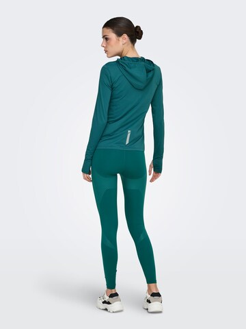 ONLY PLAY Sportief sweatvest 'ONPMila' in Blauw