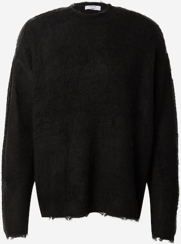 DAN FOX APPAREL Pullover 'Fabrice' in Schwarz: predná strana