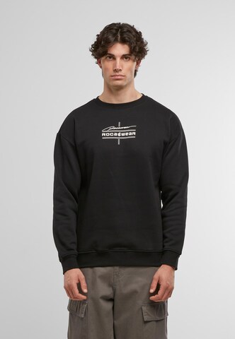 Sweat-shirt ROCAWEAR en noir : devant