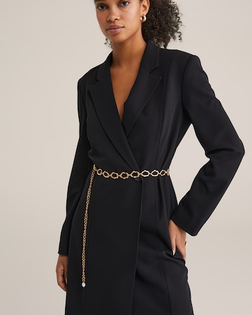 WE Fashion Dolga srajca | črna barva