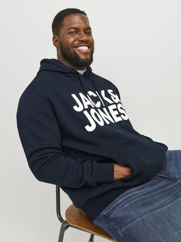 Sweat-shirt 'Ecorp' Jack & Jones Plus en bleu