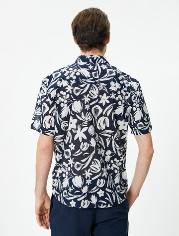 Koton Regular fit Button Up Shirt in Blue