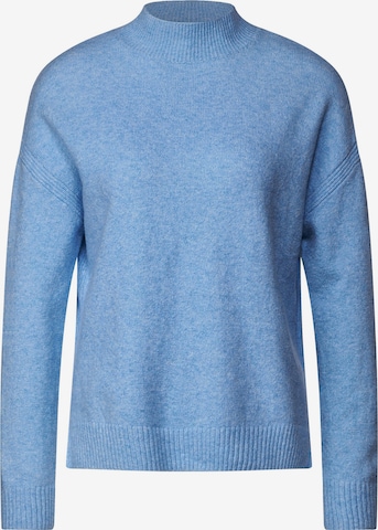 STREET ONE Sweater in Blue: front