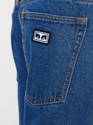 Loosefit Jeans 'Hardwork' de la Obey pe albastru