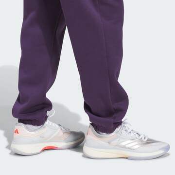 ADIDAS PERFORMANCE - Tapered Pantalón deportivo en lila