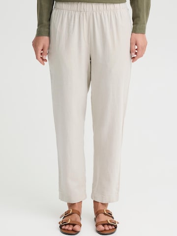 Oxmo - regular Pantalón ' OXAlfa ' en beige: frente