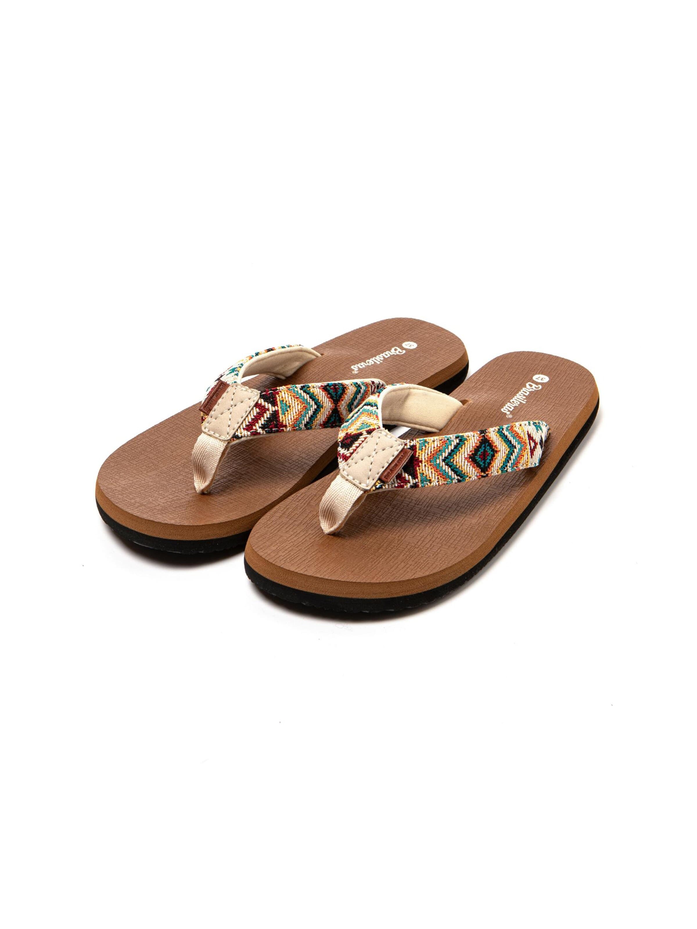Claquettes / Tongs 'Inca' Brasileras en beige