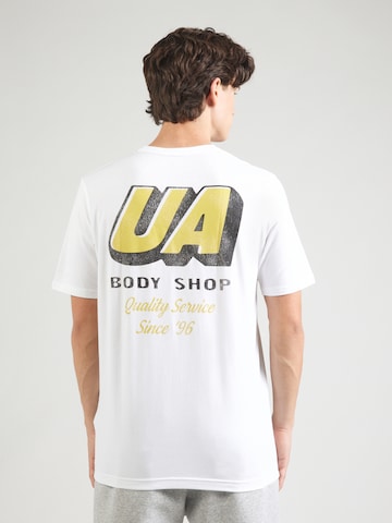 UNDER ARMOUR Funktionsshirt 'BODY SHOP' in Weiß: Vorderseite