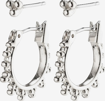 Pilgrim Earrings 'Kate' in Silver: front