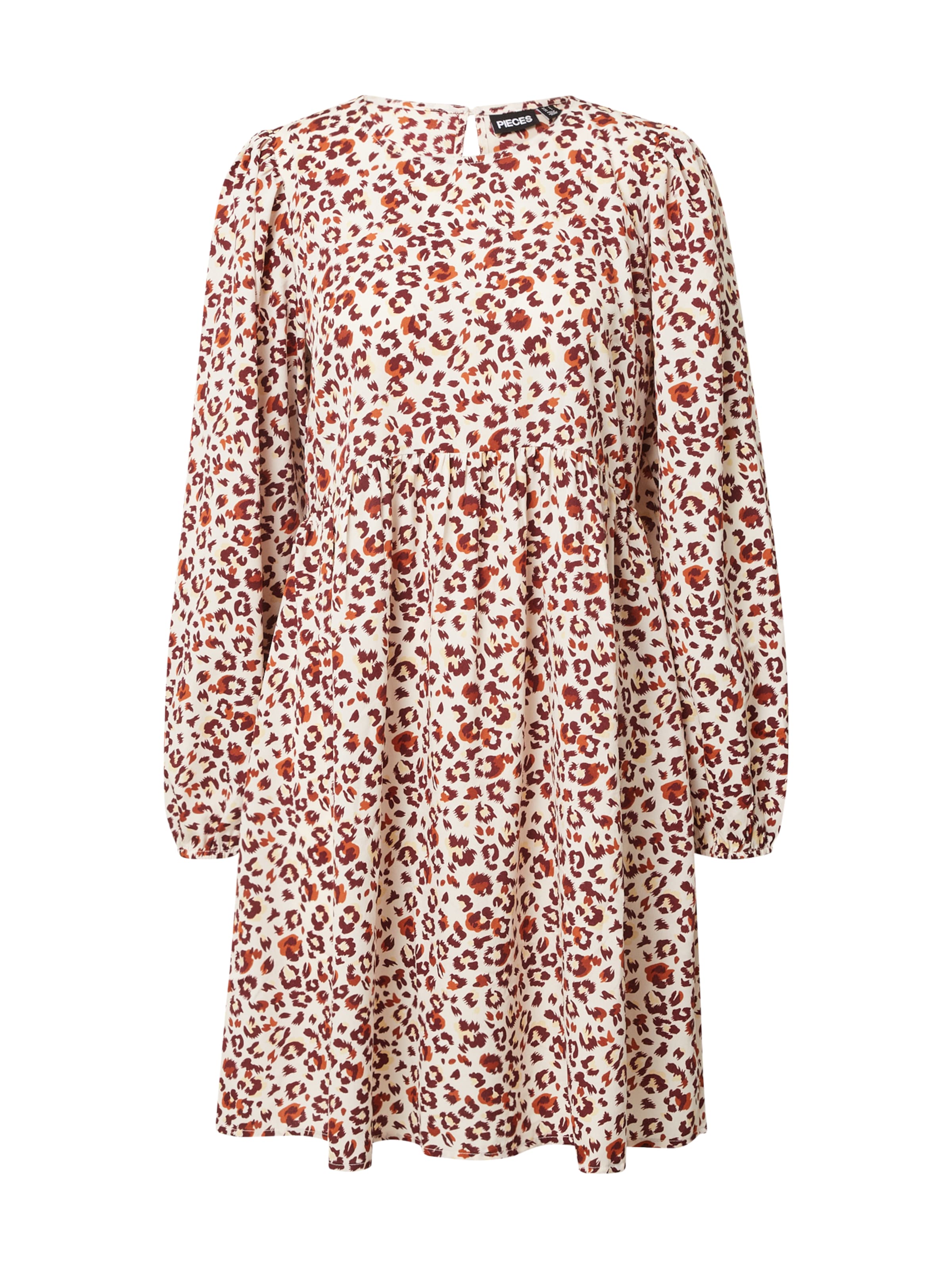 balts PIECES Kleita 'SABINE': no priekšpuses