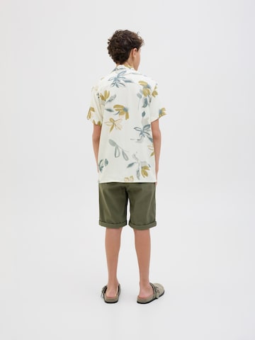 Jack & Jones Junior Comfort Fit Skjorte i hvid