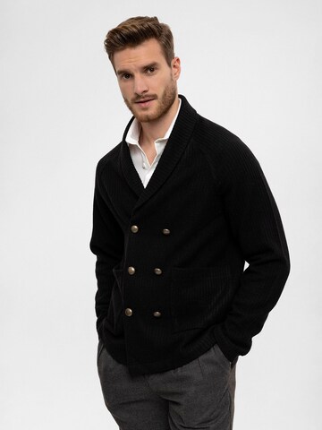 Antioch Cardigan i sort