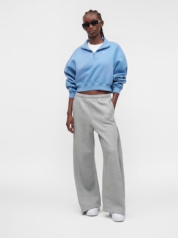Nike Sportswear Wide leg Παντελόνι 'Studio' σε γκρι