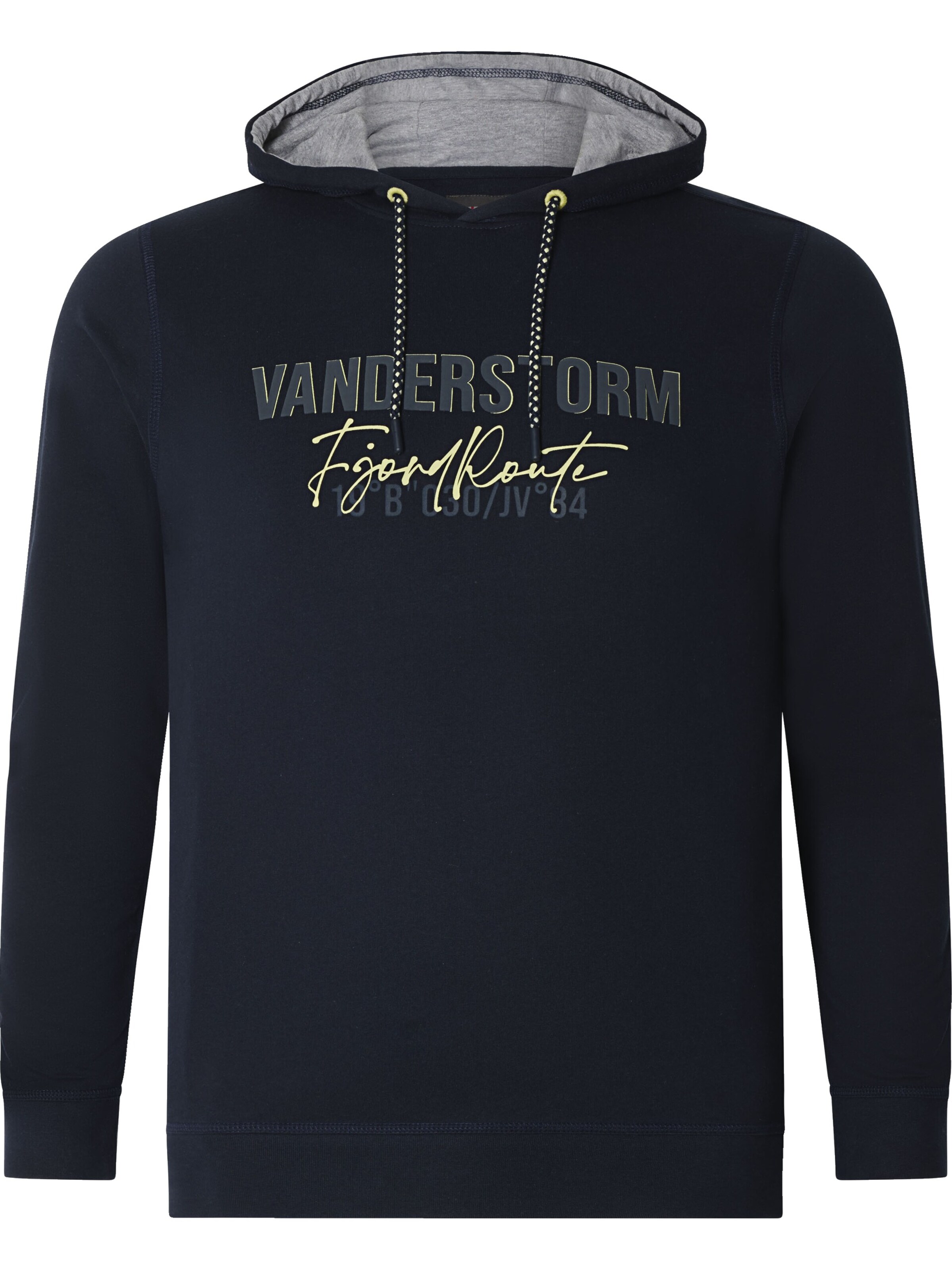 Jan Vanderstorm Sweatshirt 'Ledvor' in Yellow
