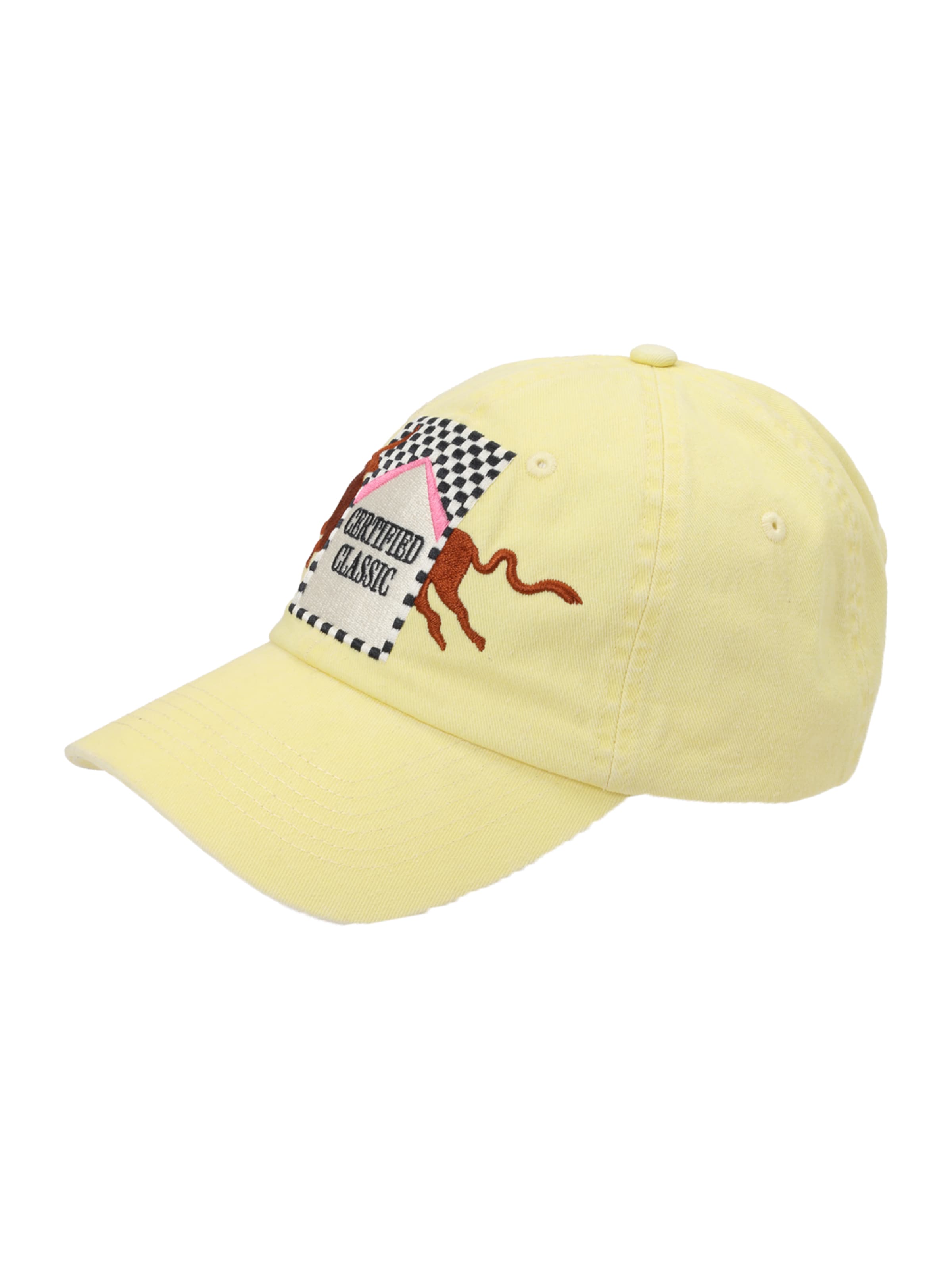 Kamila Šikl Cap in Yellow: front