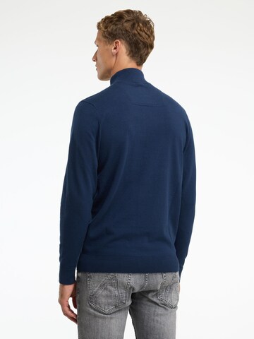 CHASIN' Sweater 'Ard mock' in Blue