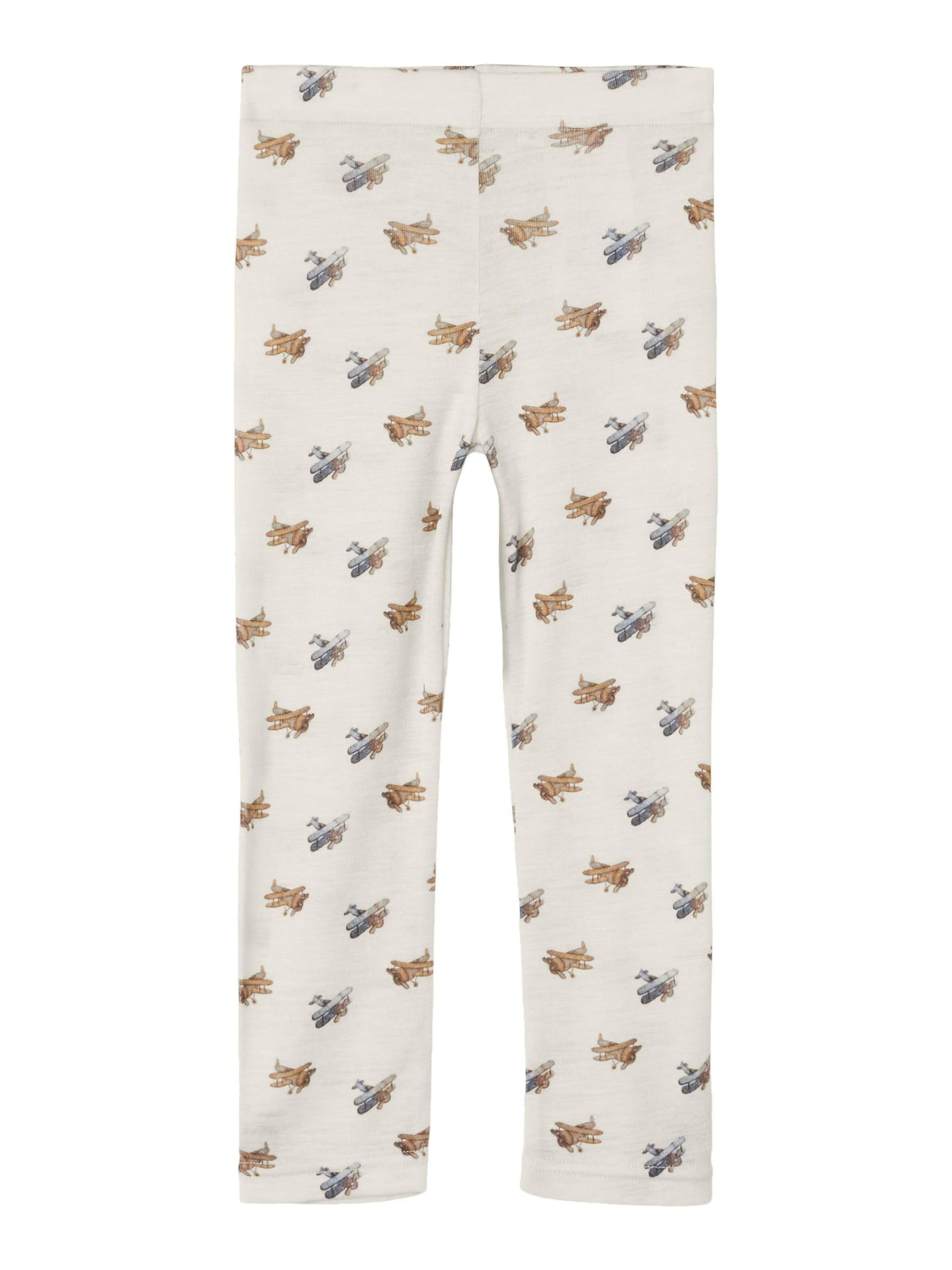 NAME IT - Slimfit Leggings en blanco: frente