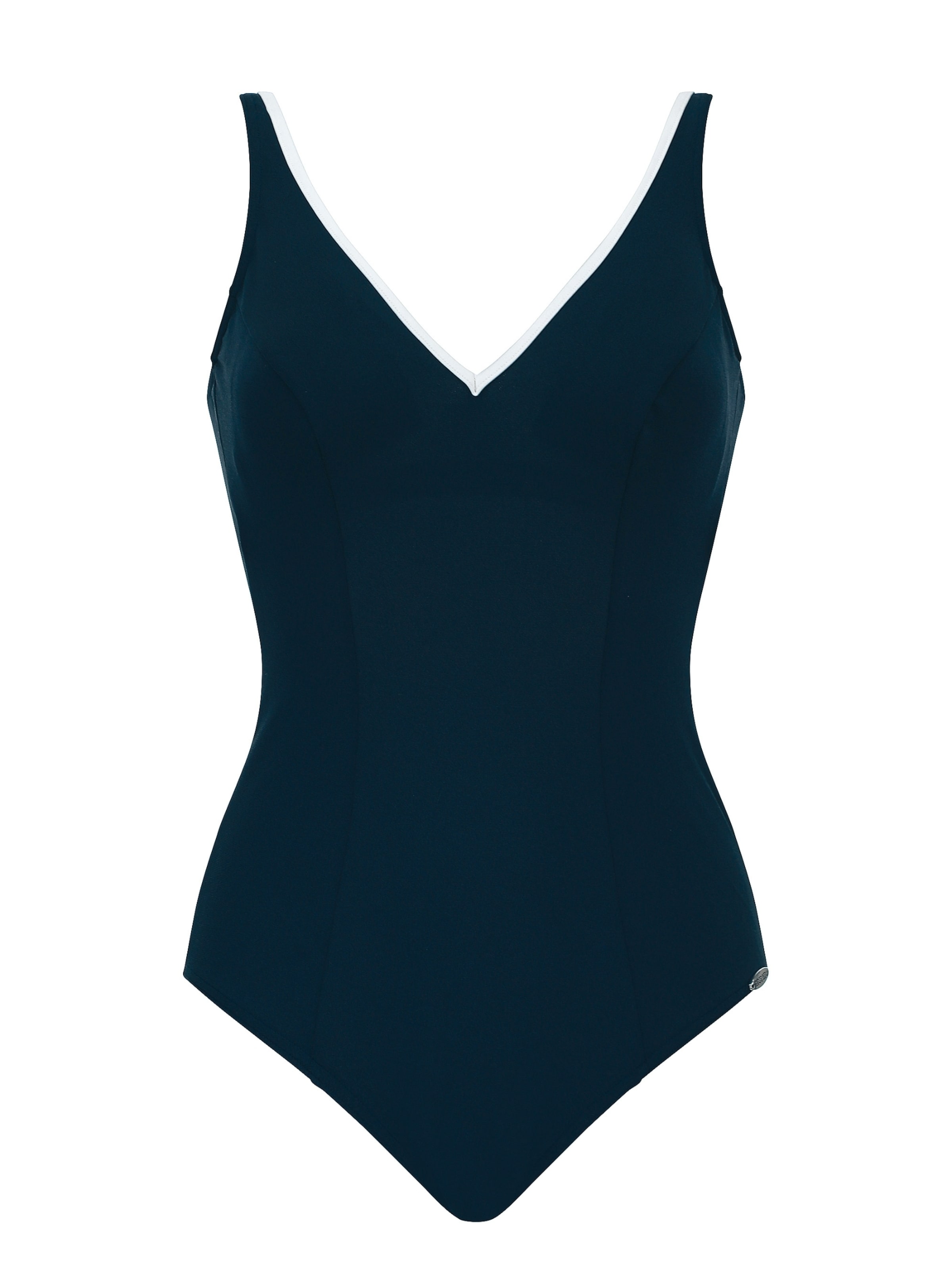 SUNFLAIR Klassiek Badpak in Blauw: voorkant