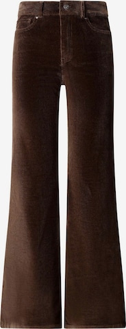 évasé Pantalon 'Willa' Pepe Jeans en marron : devant