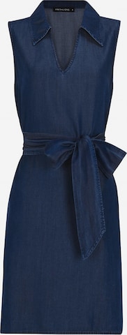 FRESHLIONS Blusenkleid 'Feelija' in Blau: Vorderseite