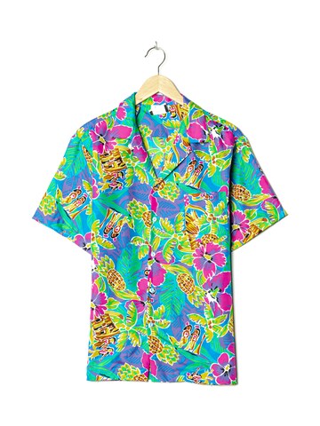 Hilo Hattie Button Up Shirt in L in Mixed colors: front