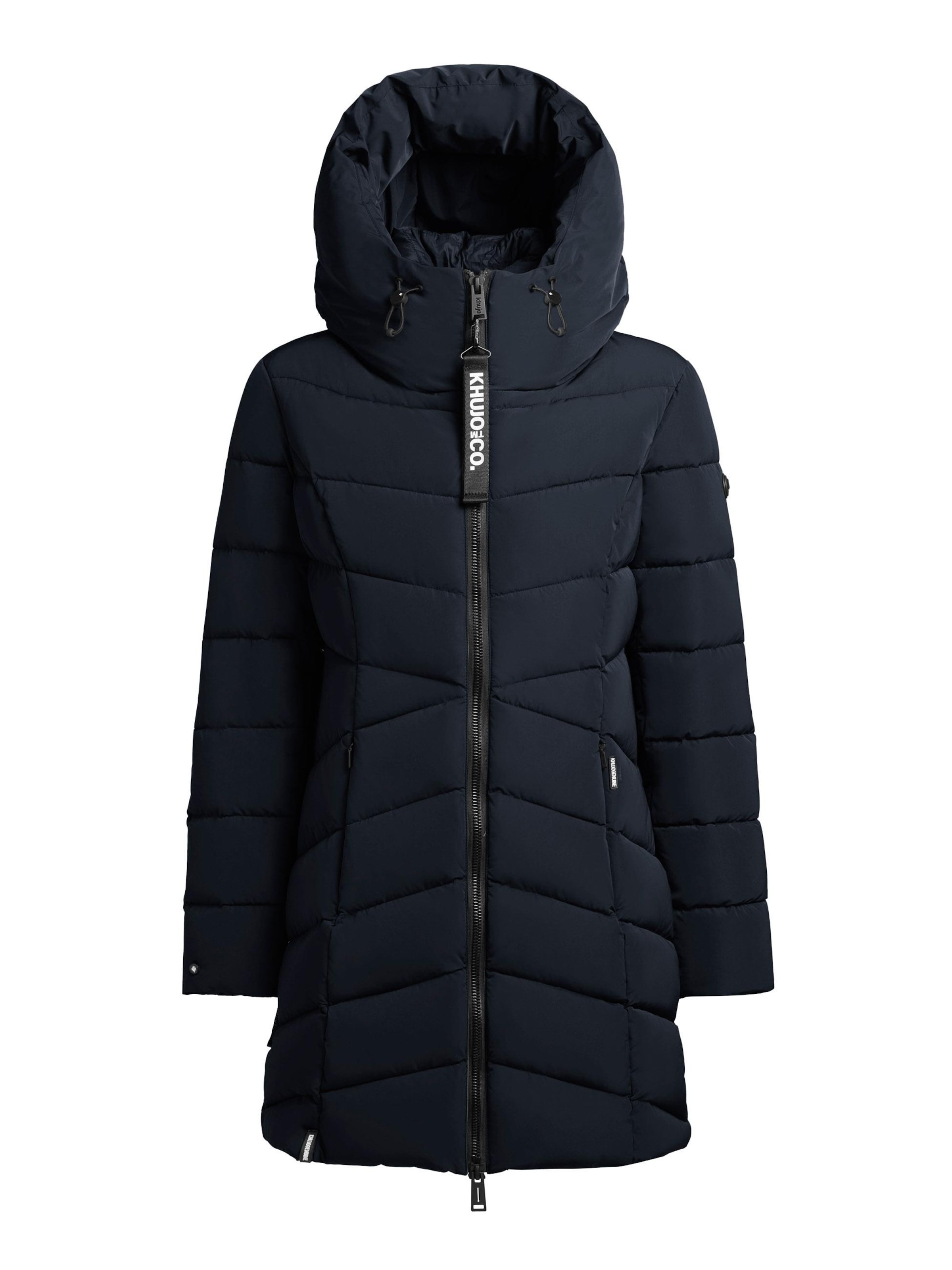 khujo Winter coat 'Dier' in Blue: front
