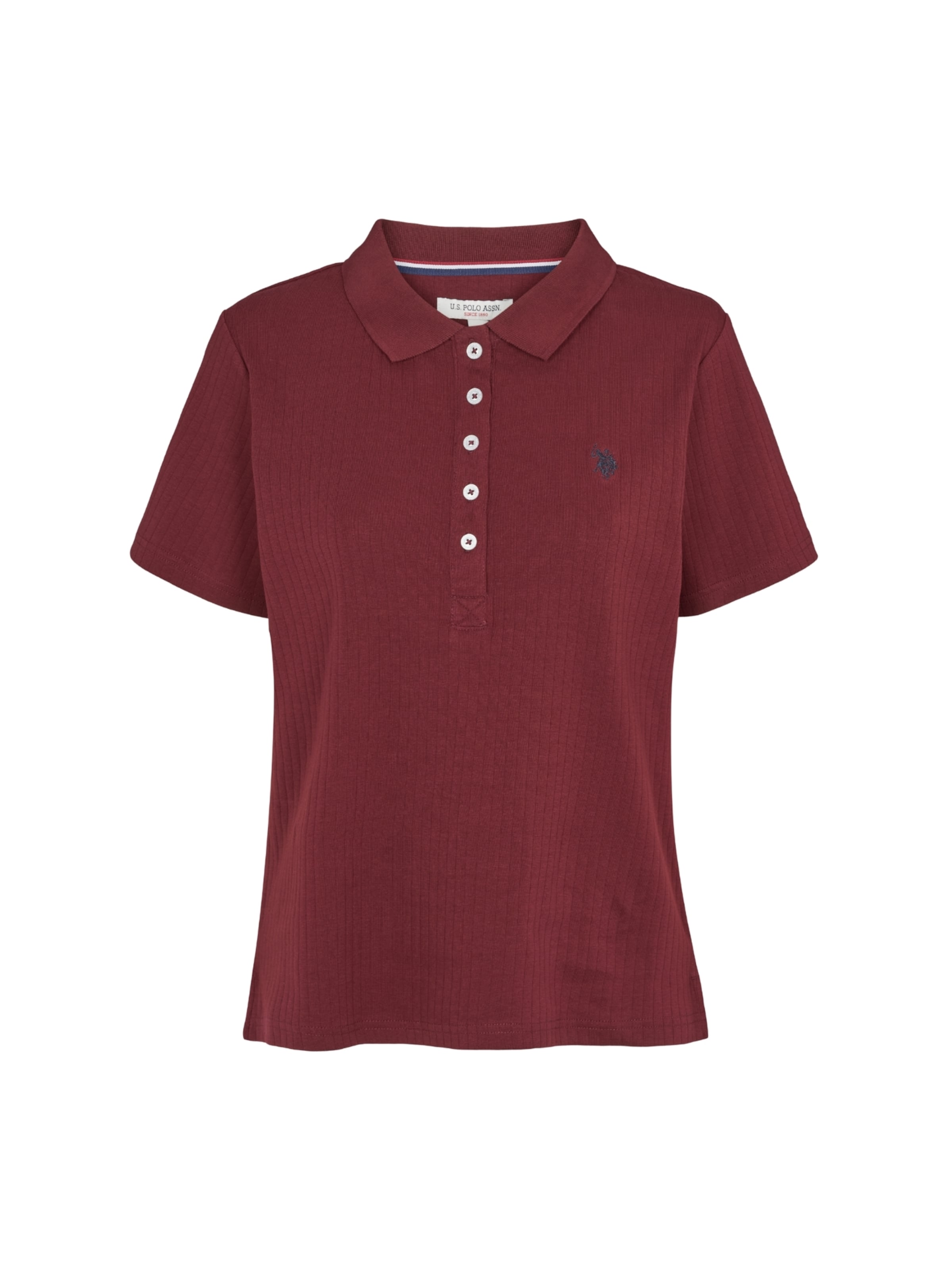 U.S. POLO ASSN. Shirts 'Helga' i rød: forside