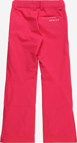 Bootcut Pantalon outdoor 'IRIS' OAKLEY en rouge