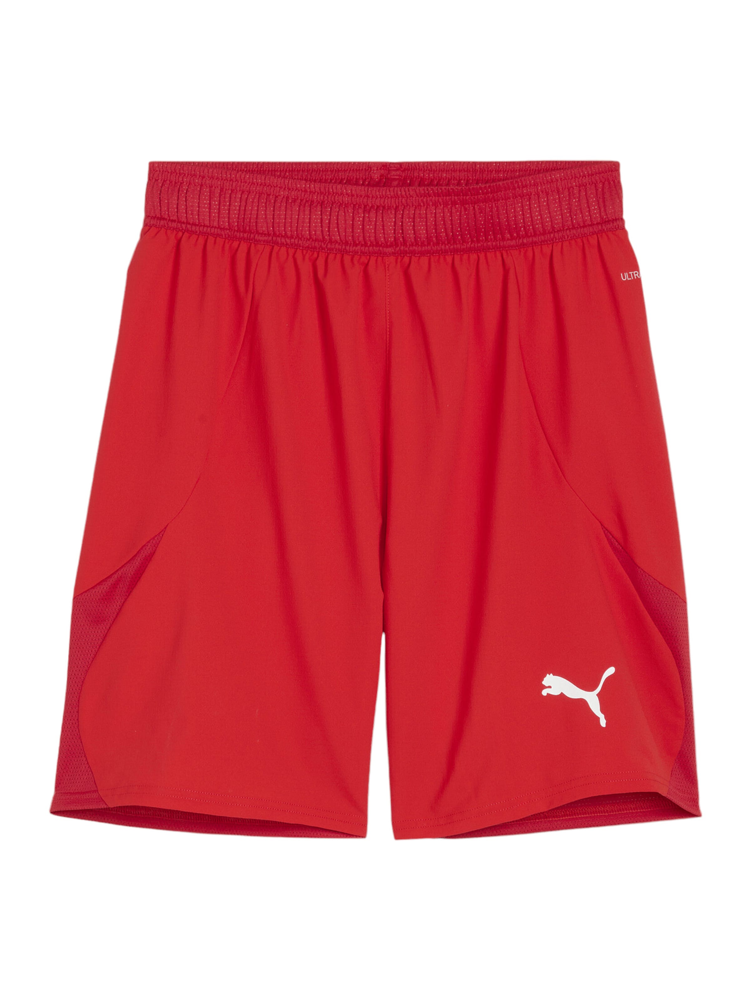 PUMA Workout Pants in Red: front